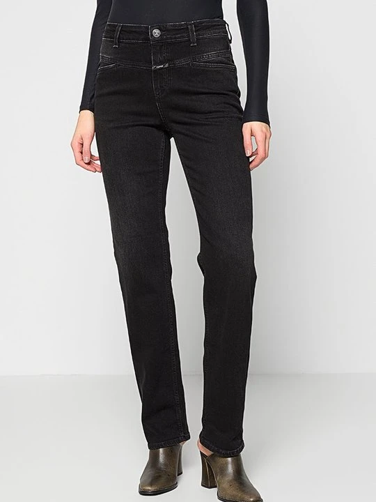 Zdjęcie produktu Jeansy Straight Leg Closed czarny