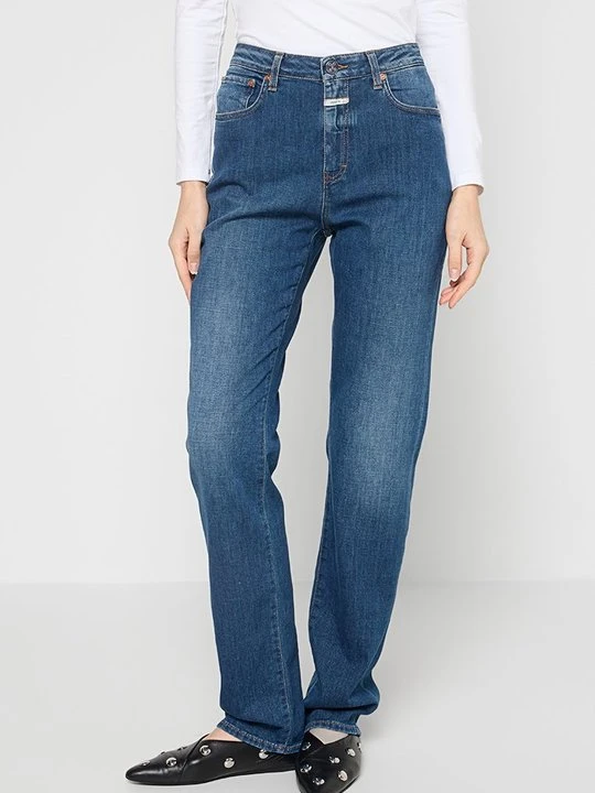 Zdjęcie produktu Jeansy Straight Leg Closed granatowy