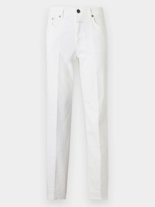 Zdjęcie produktu Jeansy Straight Leg Closed biały