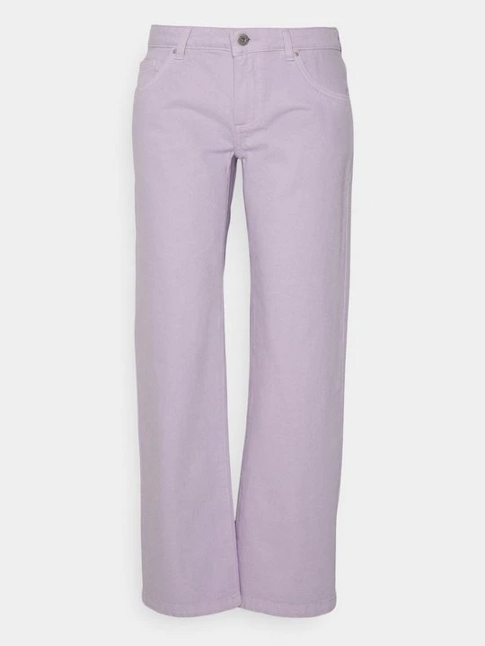 Zdjęcie produktu Jeansy Straight Leg Cotton On liliowy