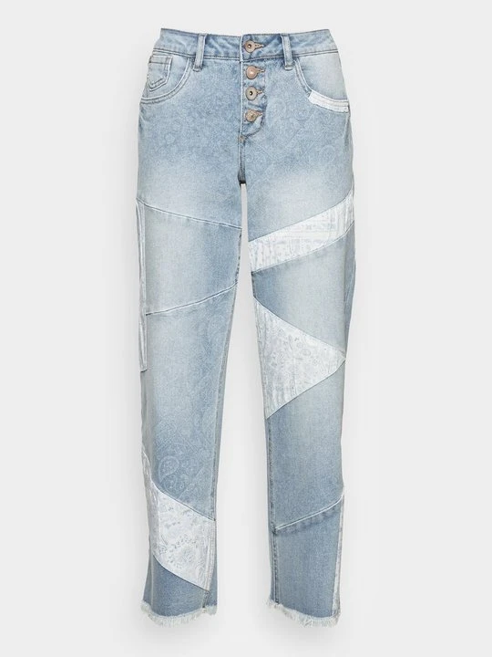 Zdjęcie produktu Jeansy Straight Leg Cream jasnoniebieski denim
