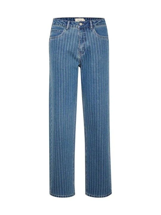 Zdjęcie produktu Jeansy Straight Leg Cream niebieski denim