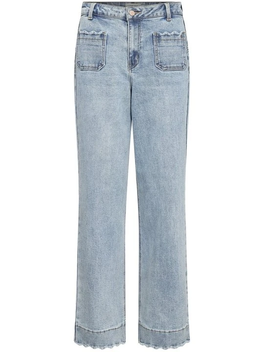 Zdjęcie produktu Jeansy Straight Leg Cream niebieski denim