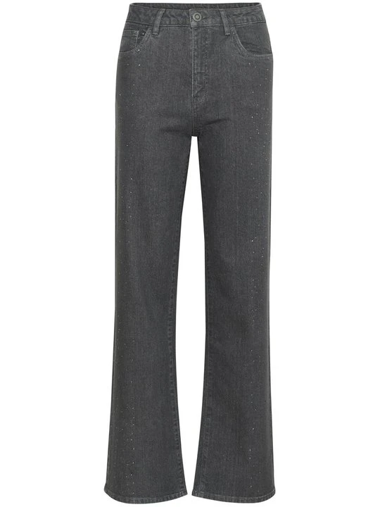 Zdjęcie produktu Jeansy Straight Leg Culture szary