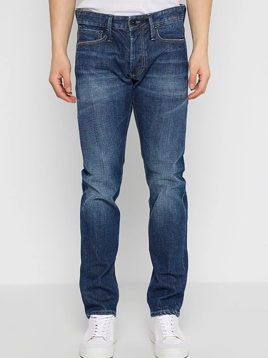 Zdjęcie produktu Jeansy Straight Leg Denham granatowy