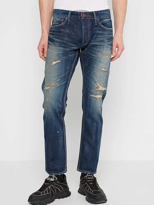 Zdjęcie produktu Jeansy Straight Leg Denham granatowy