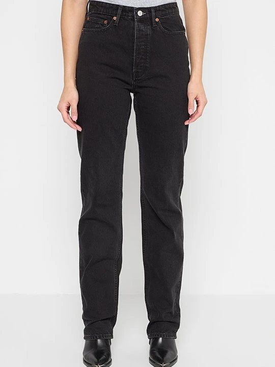Zdjęcie produktu Jeansy Straight Leg Denham czarny