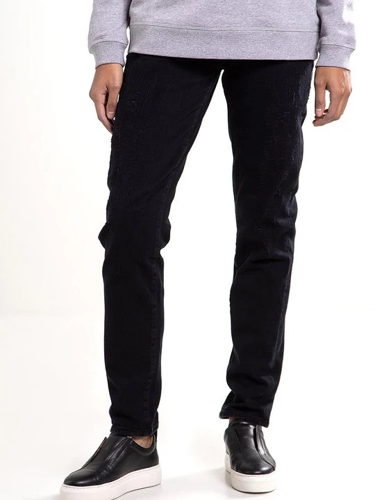 Zdjęcie produktu Jeansy Straight Leg Denham czarny