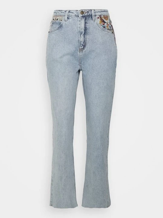 Zdjęcie produktu Jeansy Straight Leg Desigual niebieski denim