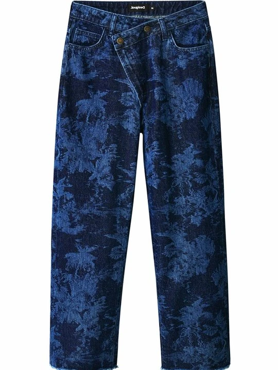 Zdjęcie produktu Jeansy Straight Leg Desigual niebieski