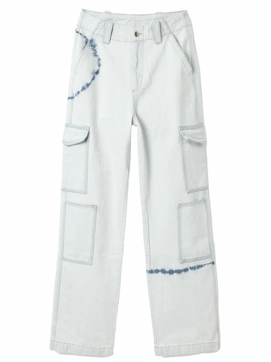 Zdjęcie produktu Jeansy Straight Leg Desigual biały