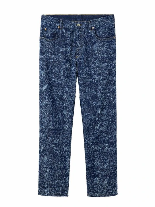 Zdjęcie produktu Jeansy Straight Leg Desigual granatowy