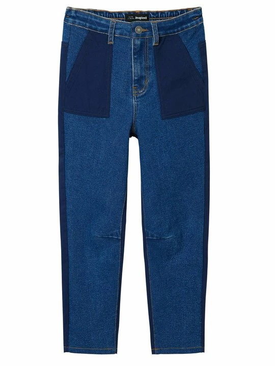 Zdjęcie produktu Jeansy Straight Leg Desigual niebieski
