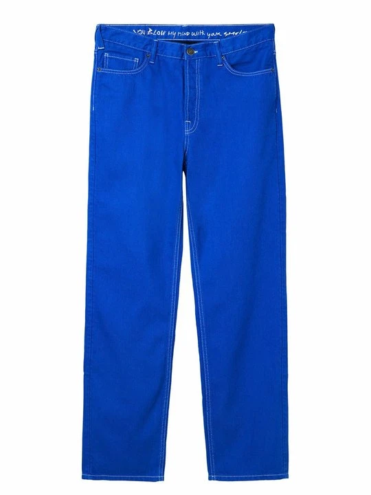Zdjęcie produktu Jeansy Straight Leg Desigual niebieski denim