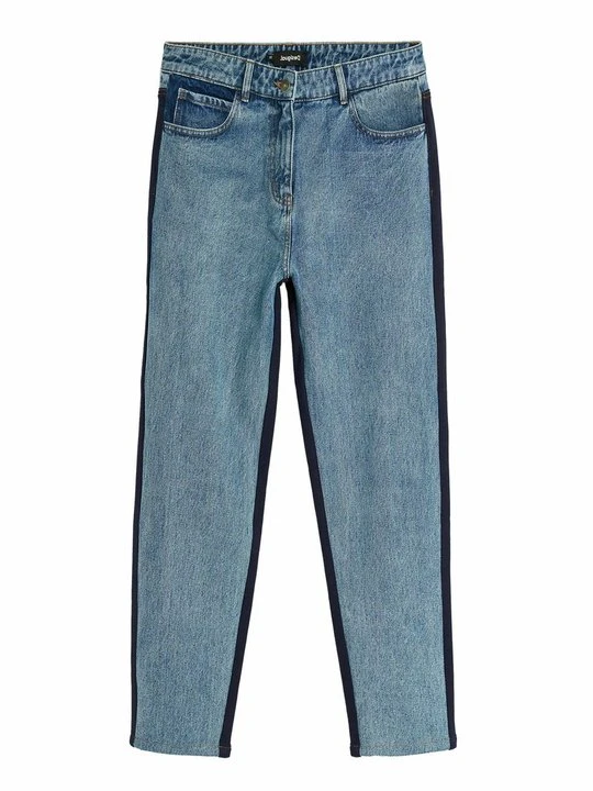 Zdjęcie produktu Jeansy Straight Leg Desigual niebieski