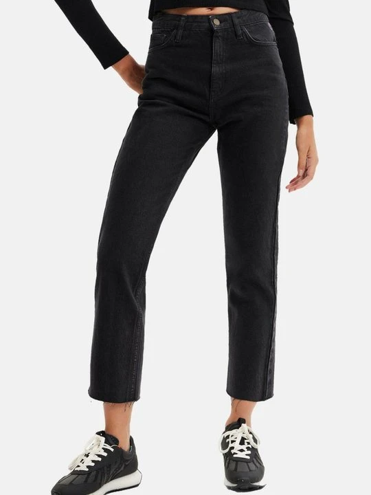 Zdjęcie produktu Jeansy Straight Leg Desigual czarny