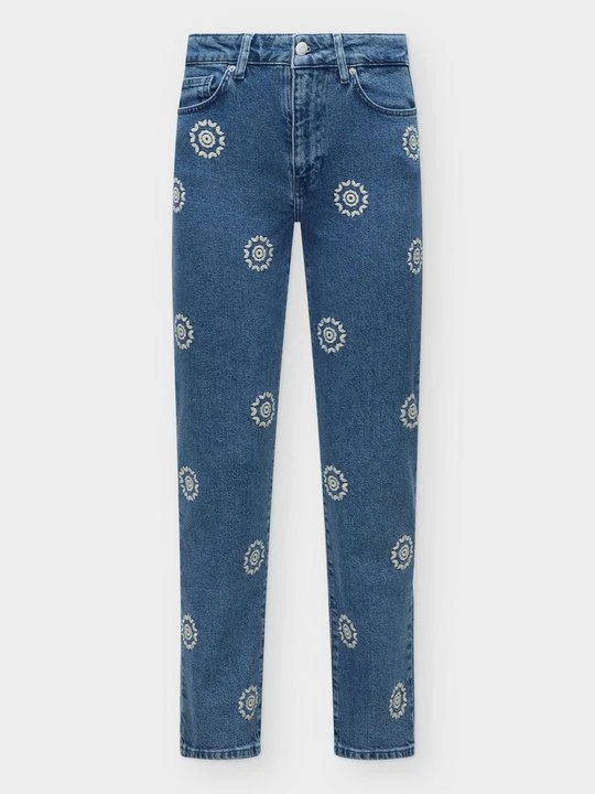 Zdjęcie produktu Jeansy Straight Leg Desigual jasnoniebieski denim