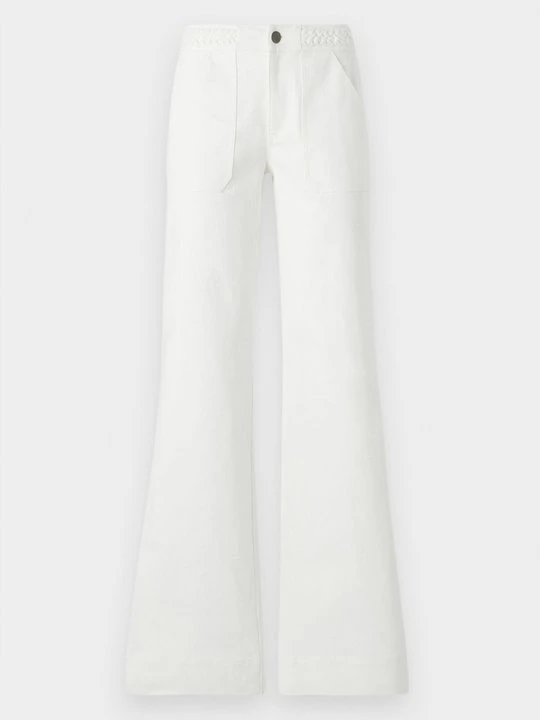 Zdjęcie produktu Jeansy Straight Leg Diane Von Furstenberg biały