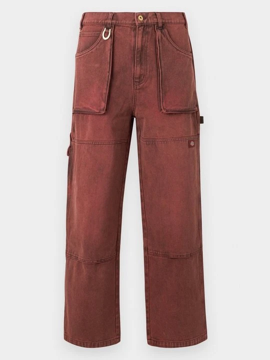 Zdjęcie produktu Jeansy Straight Leg Dickies bordowy