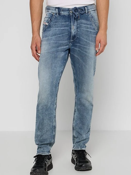 Zdjęcie produktu Jeansy Straight Leg Diesel niebieski