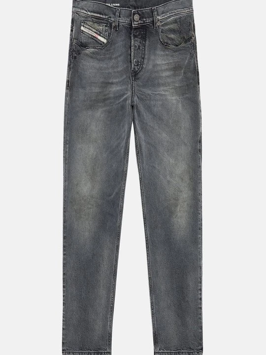 Zdjęcie produktu Jeansy Straight Leg Diesel ciemnoszary