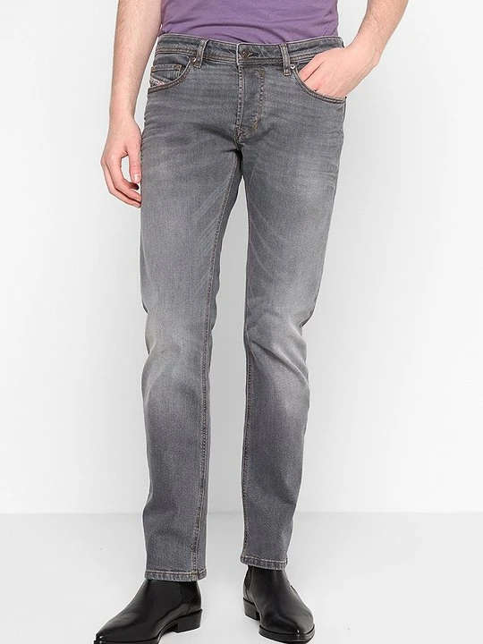 Zdjęcie produktu Jeansy Straight Leg Diesel ciemnoszary