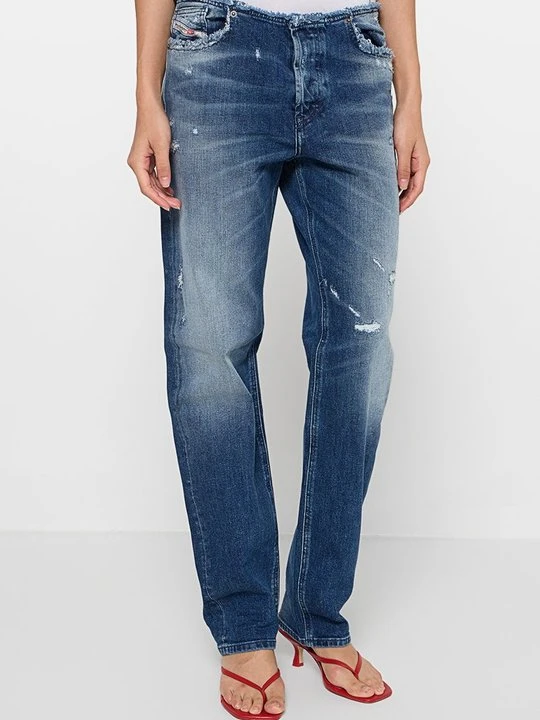 Zdjęcie produktu Jeansy Straight Leg Diesel niebieski