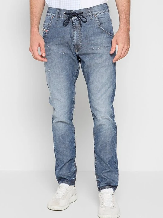 Zdjęcie produktu Jeansy Straight Leg Diesel niebieski denim