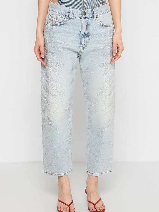 Zdjęcie produktu Jeansy Straight Leg Diesel jasnoniebieski