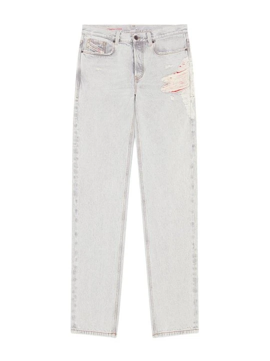 Zdjęcie produktu Jeansy Straight Leg Diesel jasnoszary