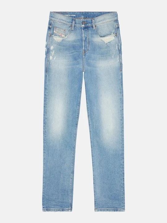 Zdjęcie produktu Jeansy Straight Leg Diesel jasnoniebieski