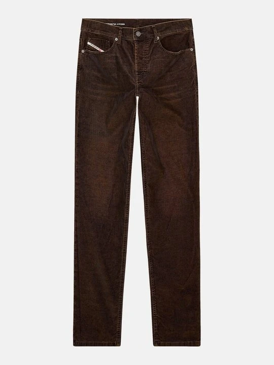 Zdjęcie produktu Jeansy Straight Leg Diesel ciemnobrązowy