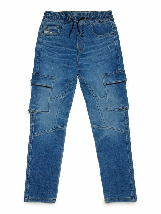 Zdjęcie produktu Jeansy Straight Leg Diesel niebieski denim