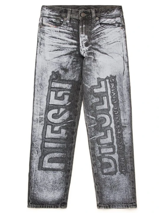 Zdjęcie produktu Jeansy Straight Leg Diesel czarny