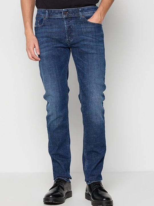 Zdjęcie produktu Jeansy Straight Leg Diesel niebieski denim