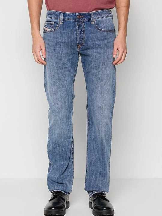 Zdjęcie produktu Jeansy Straight Leg Diesel niebieski denim