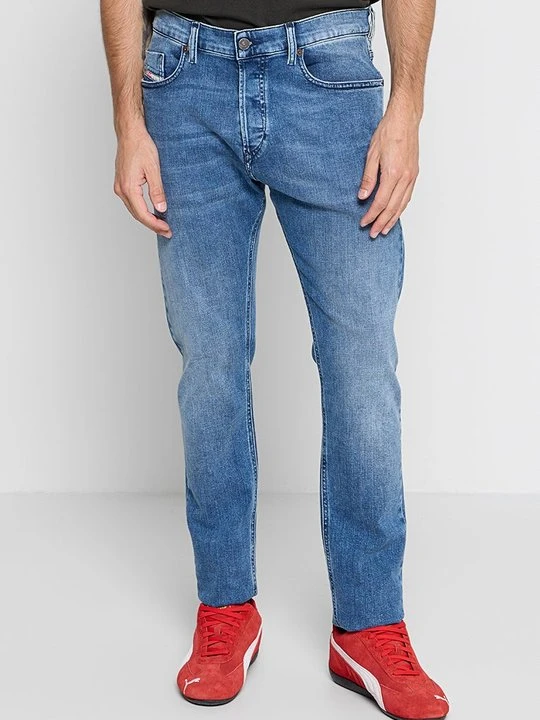 Zdjęcie produktu Jeansy Straight Leg Diesel niebieski denim