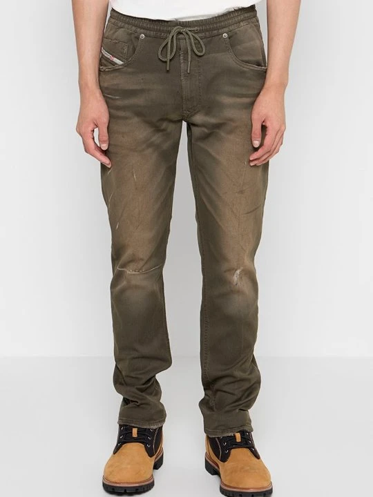Zdjęcie produktu Jeansy Straight Leg Diesel zielony