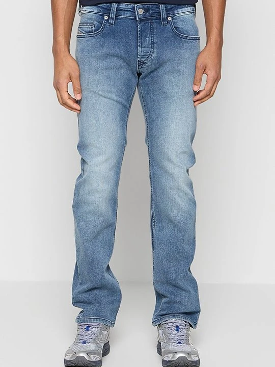 Zdjęcie produktu Jeansy Straight Leg Diesel niebieski denim