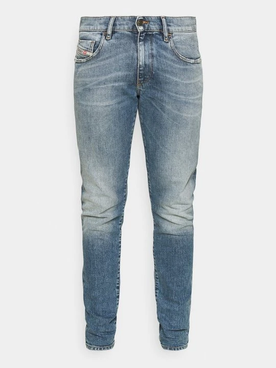 Zdjęcie produktu Jeansy Straight Leg Diesel niebieski denim