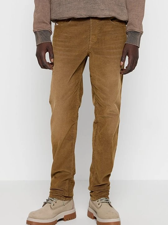 Zdjęcie produktu Jeansy Straight Leg Diesel koniakowy