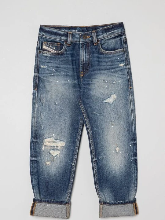 Zdjęcie produktu Jeansy Straight Leg Diesel niebieski