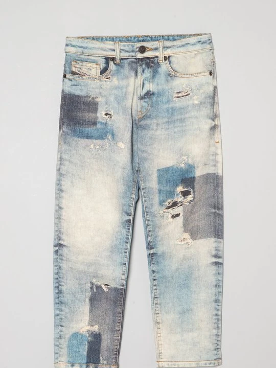 Zdjęcie produktu Jeansy Straight Leg Diesel niebieski