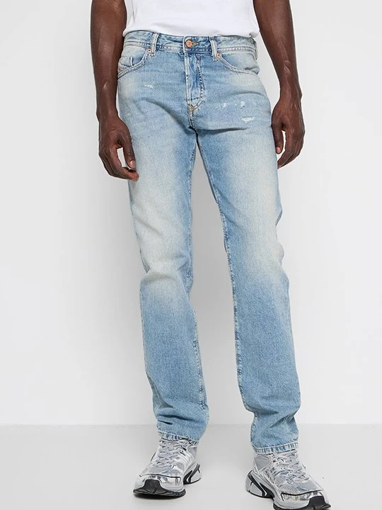 Zdjęcie produktu Jeansy Straight Leg Diesel jasnoniebieski