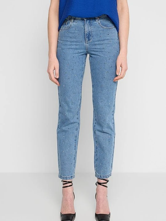 Zdjęcie produktu Jeansy Straight Leg DKNY niebieski