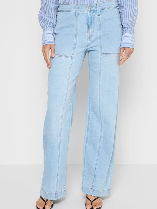 Zdjęcie produktu Jeansy Straight Leg DKNY jasnoniebieski