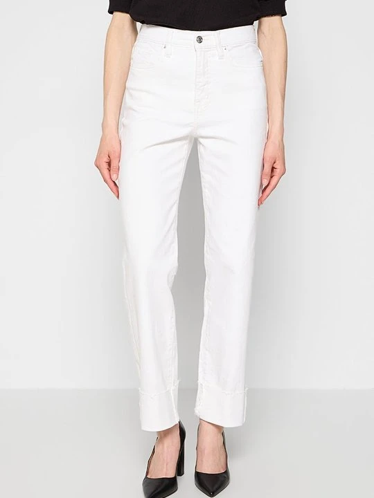 Zdjęcie produktu Jeansy Straight Leg DKNY biały