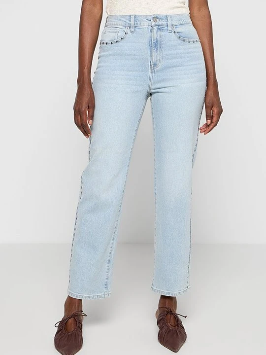 Zdjęcie produktu Jeansy Straight Leg DKNY jasnoniebieski