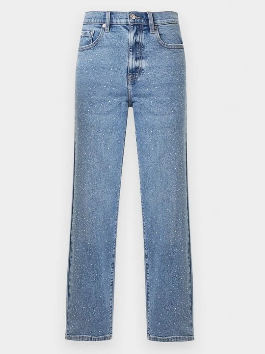 Zdjęcie produktu Jeansy Straight Leg DKNY jasnoniebieski denim