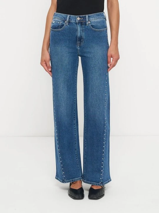 Zdjęcie produktu Jeansy Straight Leg DKNY niebieski